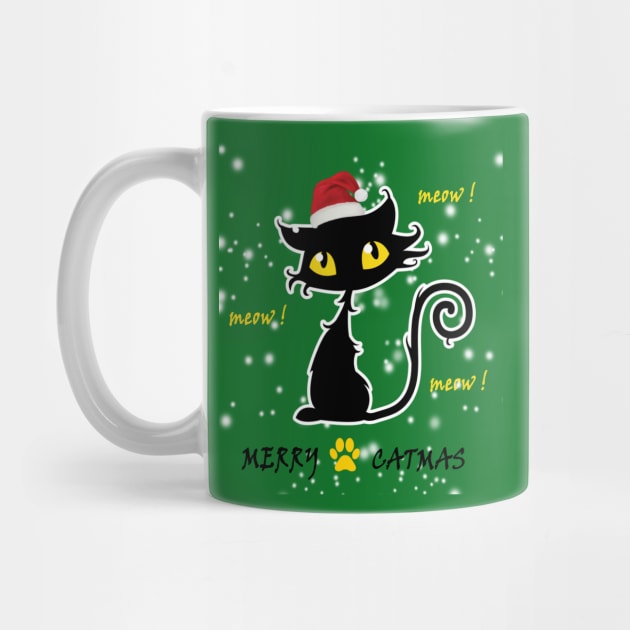 merry catmas by Abir's Store